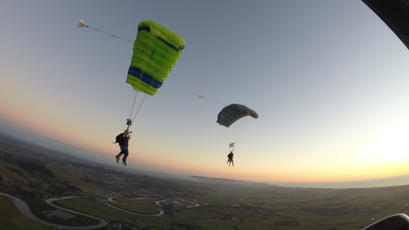 Experience a jaw dropping 16,000ft tandem skydive with views of both the east and west coasts of NZ, Great Barrier Island, Waiheke Island and Mt Ruapehu...